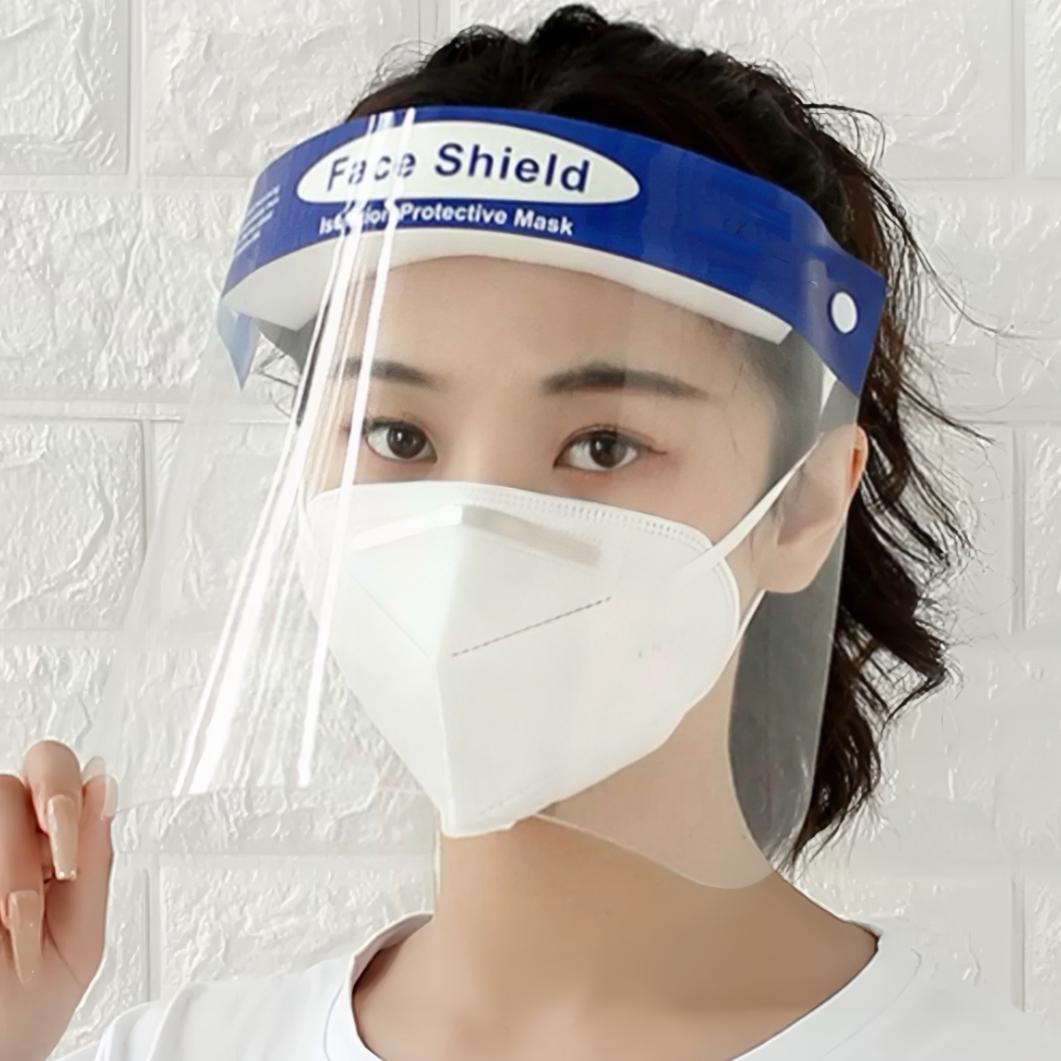 Wholesale Quality Framed Medical Face Shield Dental Plastic Face Shield Disposable Eye Protection Anti Spittle Face Shield