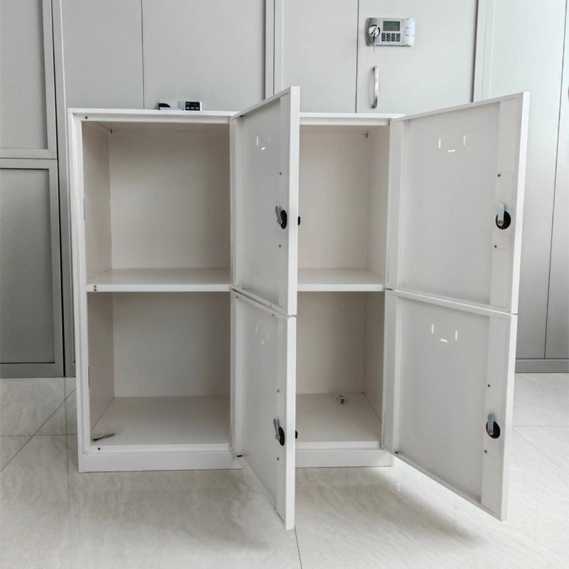 Customized Office Home Furniture 4 Doors Metal Storage Locker Cabinet Steel Mini Parcel Locker