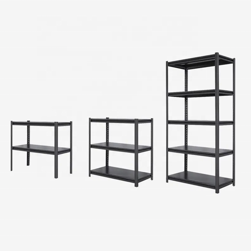 Trade Price Easy to Assemble Five Layers Boltless Steel Racking Shelves Stacking Storage Shelf Racks for Warehouse