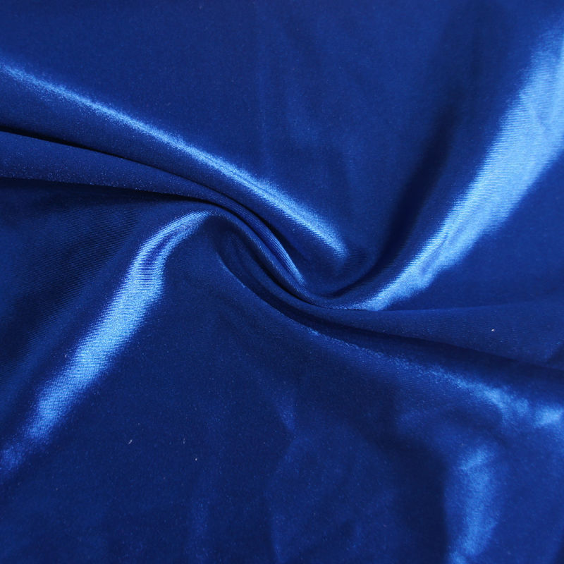 stock lot 88 polyester 12 spandex 4 way stretch satin spandex for dancewear