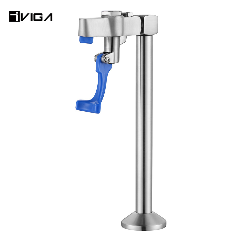 Bar Accessories Glass Bottle Cup Push Faucet Stainless Steel Deck Mount Glass Filler Faucet