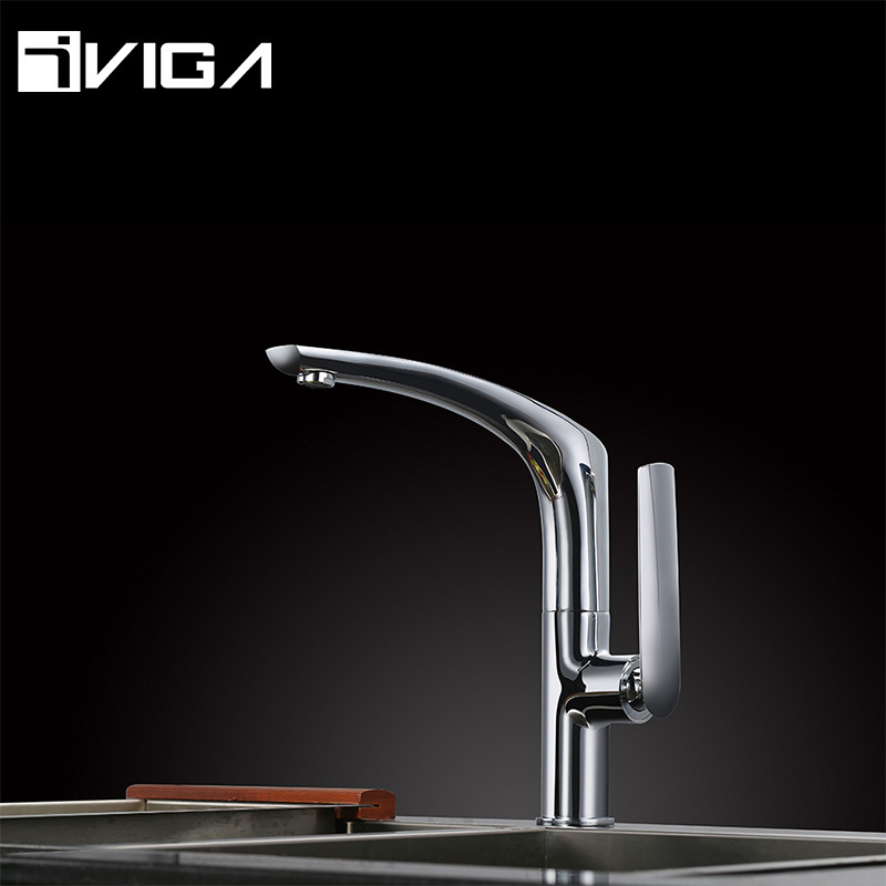 CUPC Italian Industrial Style Instant Hot Water Tap Kitchen Sink Brass Faucet