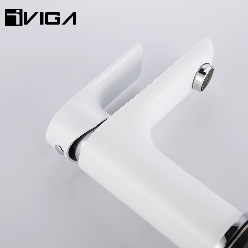 Single Lever Brass Bathroom Water Tap Wash Face Basin Mixer Basin Faucet