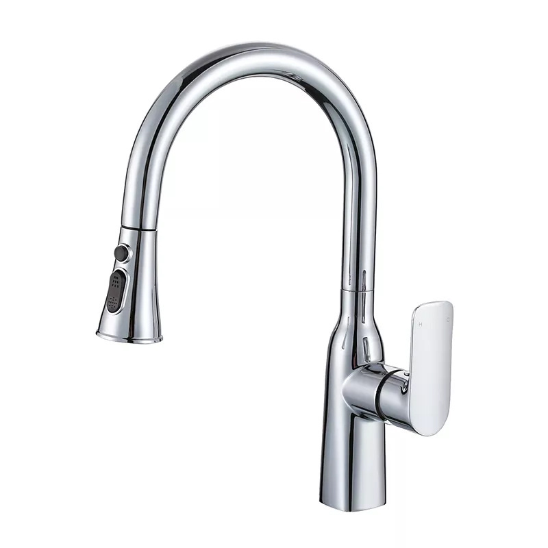 Faucet Manufacturer Supply Pullout Extension Flexible Hose Kitchen Faucet Gourmet Kitchen Water Mixer Tap