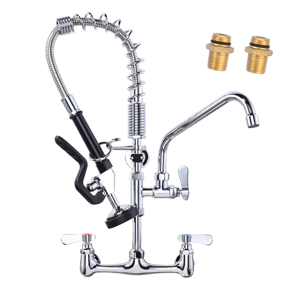 New Style Brass Constructed Polished Chrome with Pull Down Sprayer 8