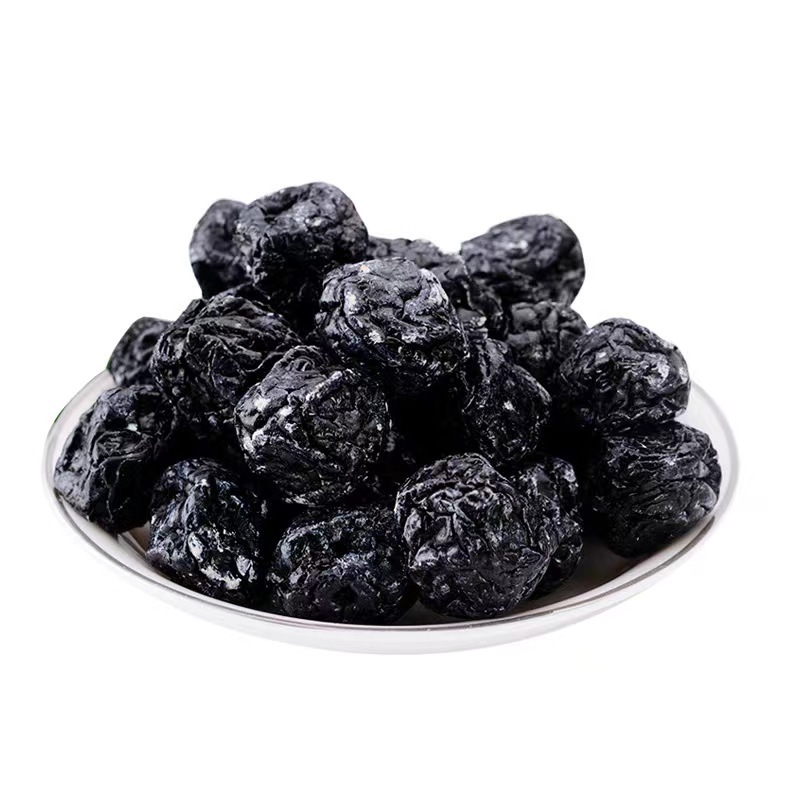 Wholesale Natural Bulk Dried Sell Delicious Dried Fruit Blueberry Flavored Dried Black Plums Hot Sale Dried Fruit Sour Plum