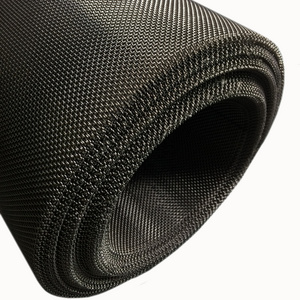 carbon steel woven screen filter mesh roll for plastic extruder