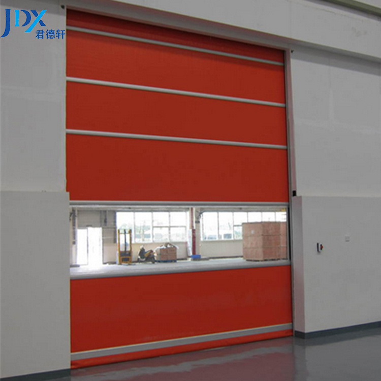 Wholesale Pvc Automatic Servo System Rapid Roll High Speed Roller Shutter Door For Warehouse