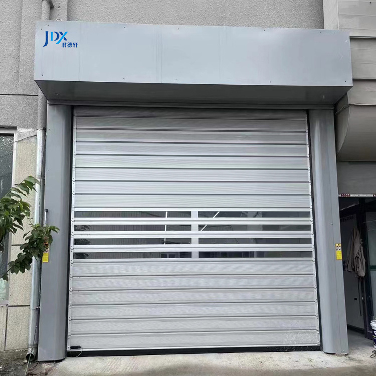 Metal Electric Roller Intelligent Fast Quality Shutter Door Cheap Roll Up High Speed Doors Fast Hard Door