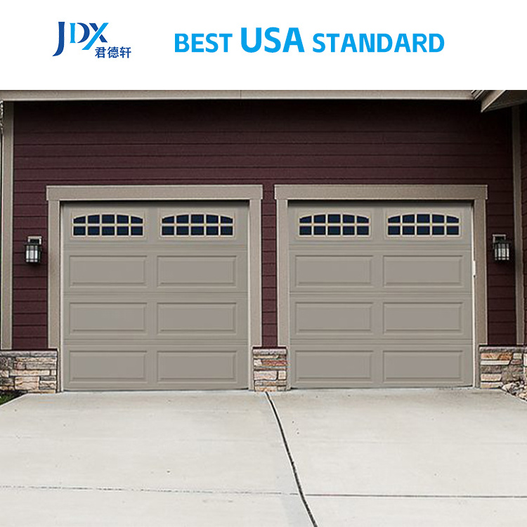 Modern Roll Up 9x9 Used Commercial Garage Door Frameless Steel Electric Garage Door