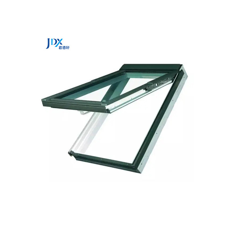 Restaurant Bright Insulation Intelligent Motorized Glass Roof Skylight with Remote Control