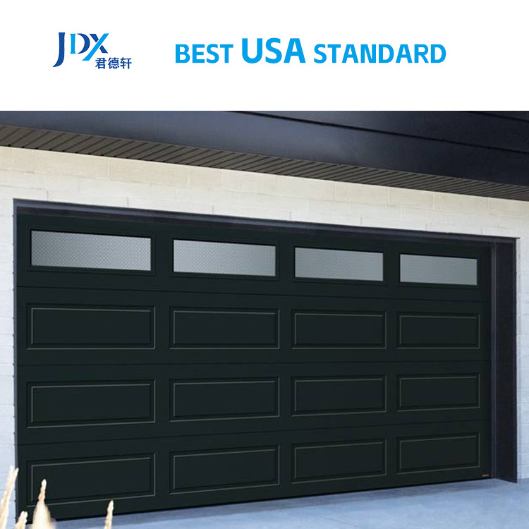 Modern Roll Up 9x9 Used Commercial Garage Door Frameless Steel Electric Garage Door