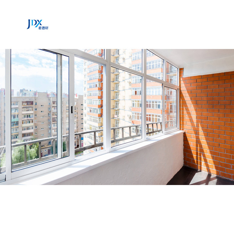 Chinese Top Brand Aluminum Alloy Horizontal Sliding Window Thermal Break Aluminum Sliding  Windows