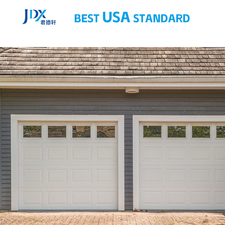 Electric Automatic Garage Door High Quality Sectional Insulated Overhead Automatic Garage Door