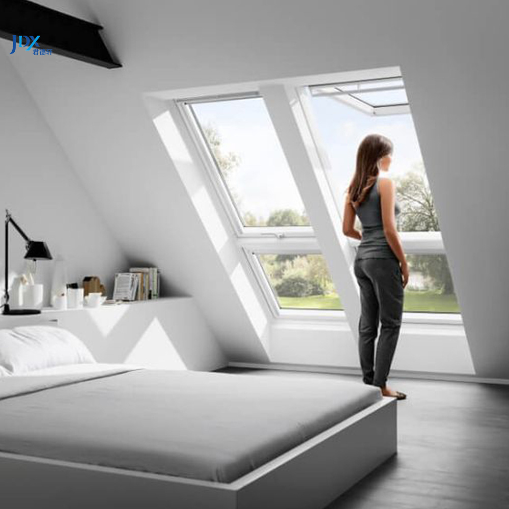 Modern House Design Waterproof Skylight Loft Window Glass Attic Skylights Window With Balcony