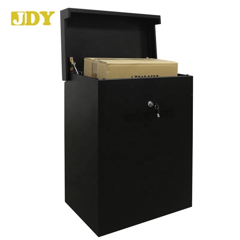 Outdoor waterproof metal mailboxes Fence Wall Mounted Parcel Delivery Box