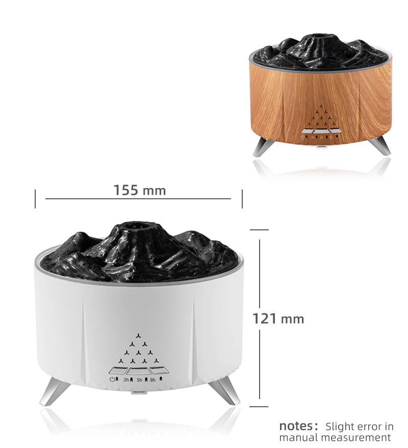 Kubeauty Top sale flame aroma diffuser air humidifier home aromatherapy fire ultrasonic essential oil diffuser machine