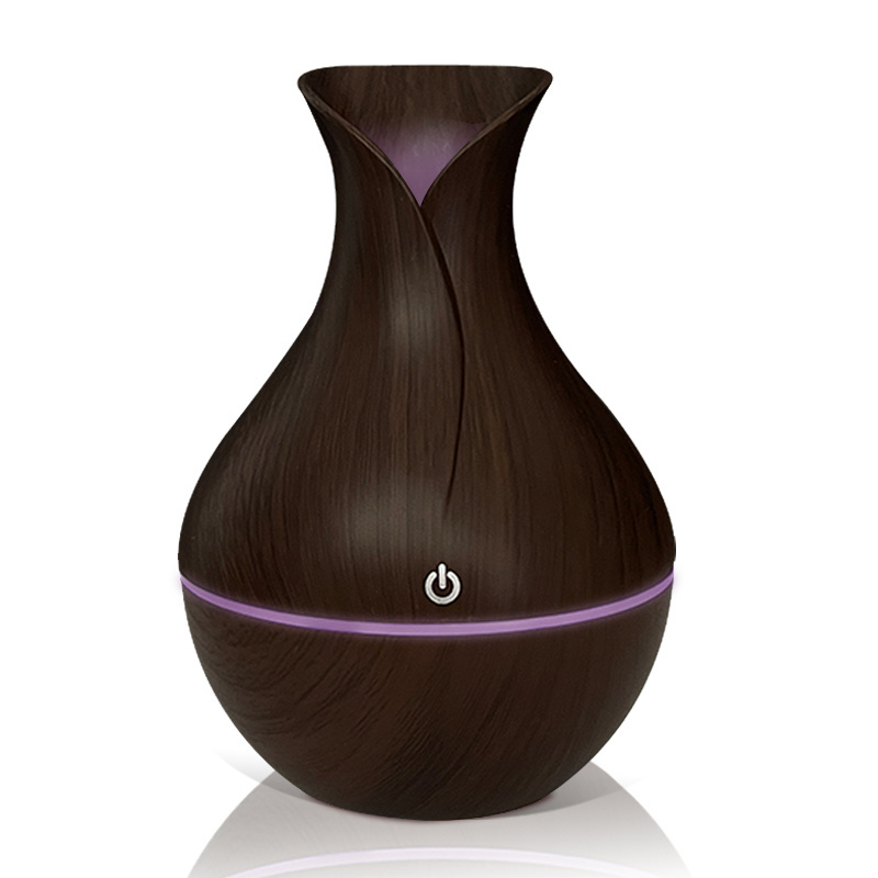 Kubeauty wood grain humidifier Ultrasonic Cool Mist Air Humidifier aromatherapy diffusers essential oil USB Mini Humidifier