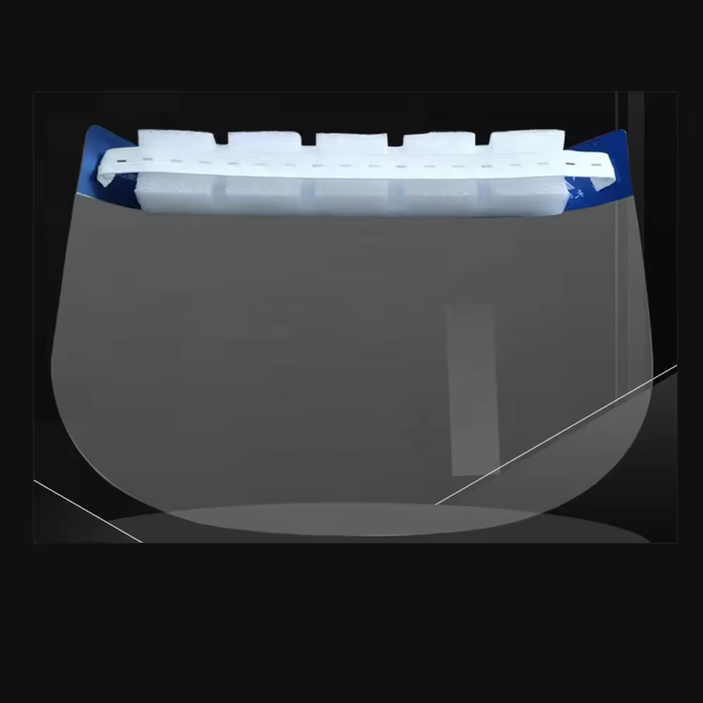 Factory Direct Skin Friendly Dustproof Anti-Fog Splash Adjustable Eye Protective Faceshield Disposable Face Shield