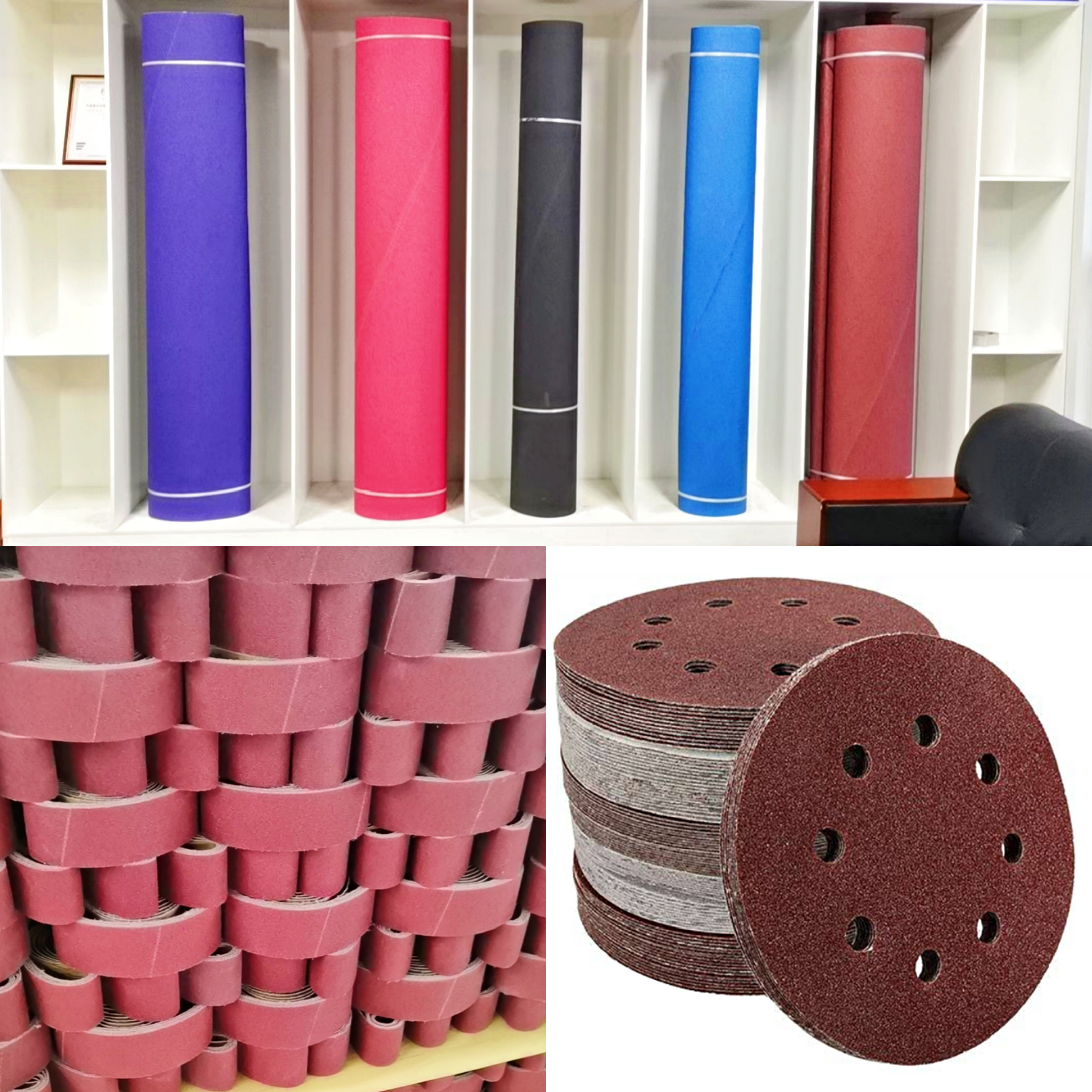 sandpaper factory 1330*2600mm silicon carbide sanding belt abrasive cloth rolls for grinding stainless steel metal