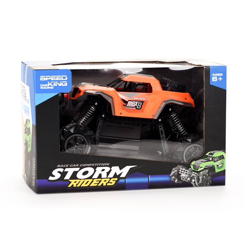 1/16 Scale High Speed RC transverse Car, 2.4G Off-Road big monster truck , Racing rock crawler for kids