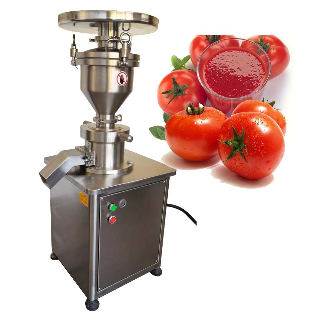 50-100kg/hour ginger garlic paste making machine HJ-FS80 fruit  tomato jam sauce grinding mill