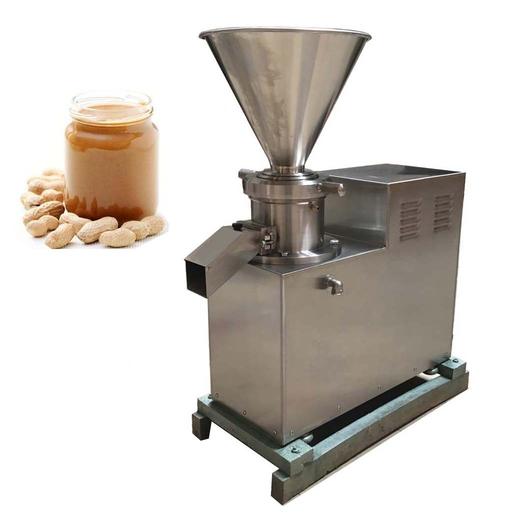 500kg/hour Peanut butter tahini grinder wet colloid mill /food grinding machine chili sauces tomato bean grinder HJ-MJS-120