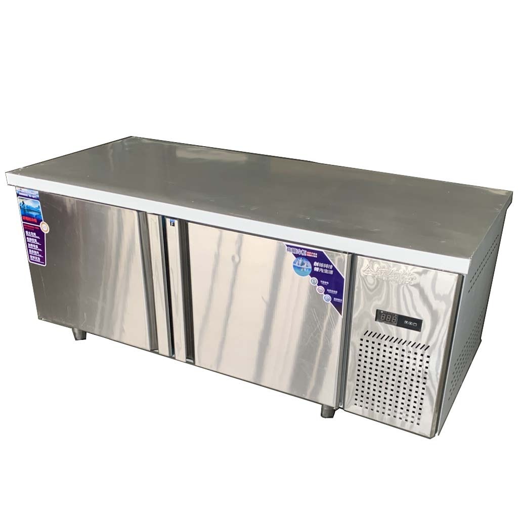 Commercial Supermarket Freezer Refrigeration Equipment With two Doors Side By Side Pepsi Display Refrigerator For B