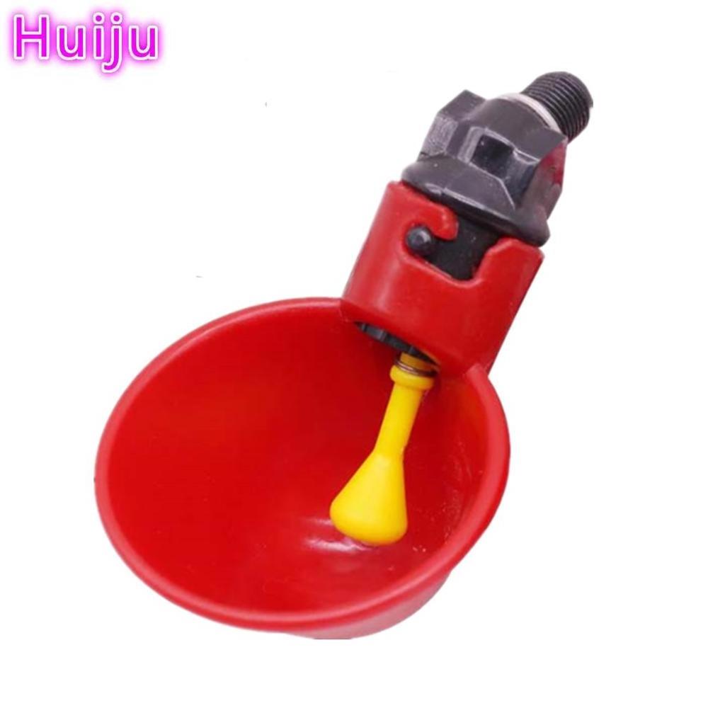 Poultry watering system automatic quail pigeon chicken water nipples cup drinker