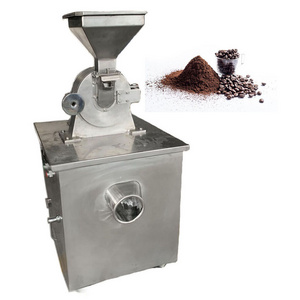 cheap price! coffee Cocoa leafs turmeric Powder Making Machine Stainless Steel peanut soybean cake grinder HJ-CM023