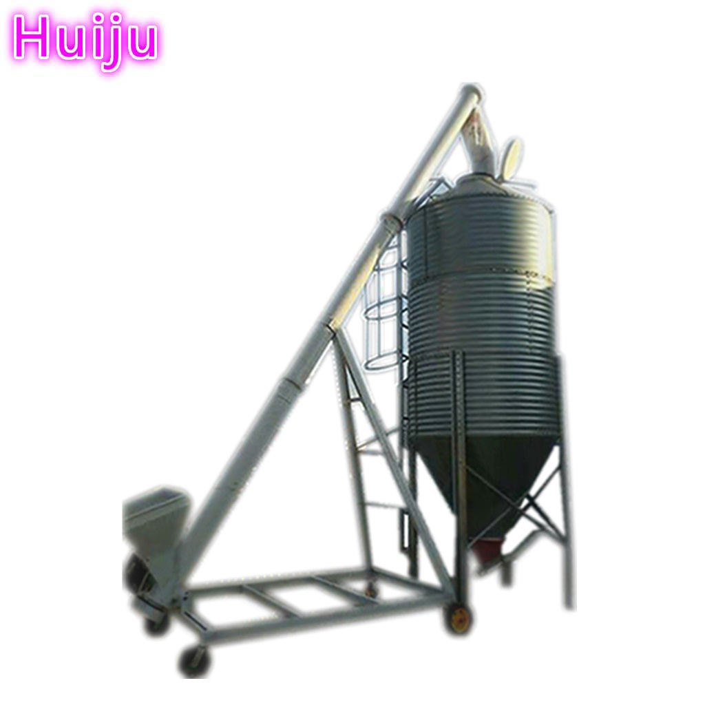 35 ton pig caw feeding silo Corn Seed sawdust storage silo for Poultry Farm Feeding System