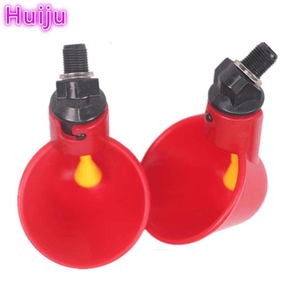 Poultry watering system automatic quail pigeon chicken water nipples cup drinker