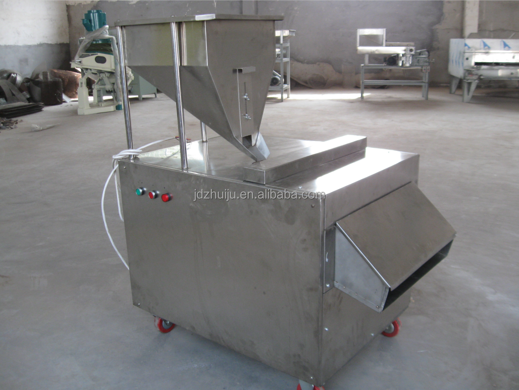 Nuts slicing production line Pistachio Shredder Slicer peanut cutting Almond Flake machine HJ-HT1