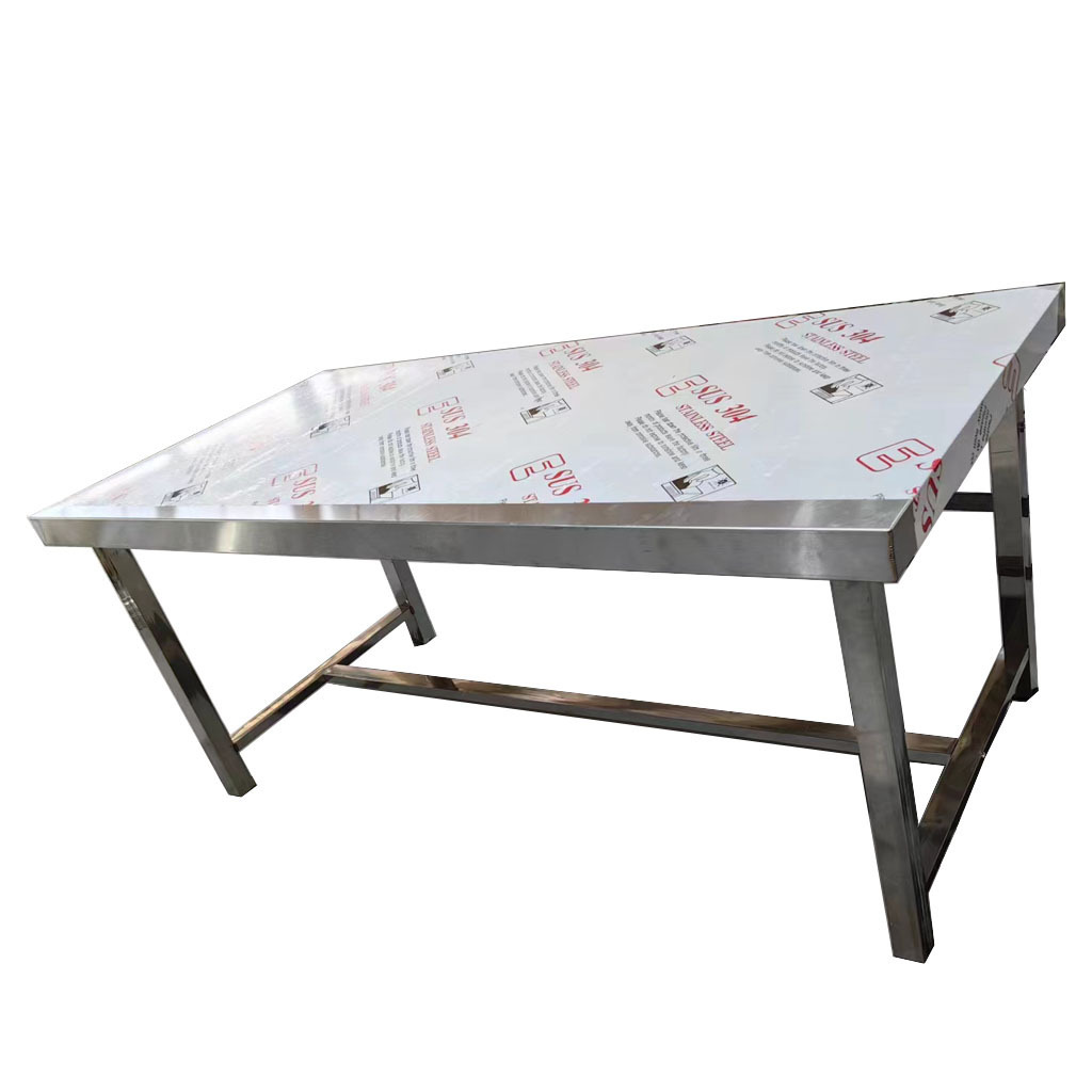 Food grade stainless steel dining table chicken, duck and fish washing table