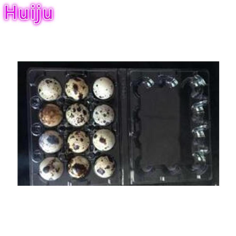 1000 pieces packaging container quail egg tray/plastic quail egg cartons