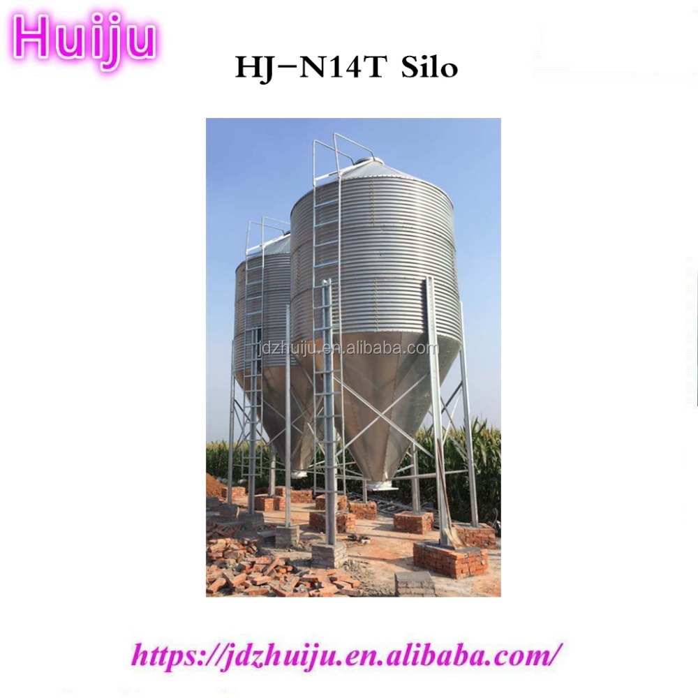 Small Capacity Grain Hopper Bottom Steel maize Silos For Sale