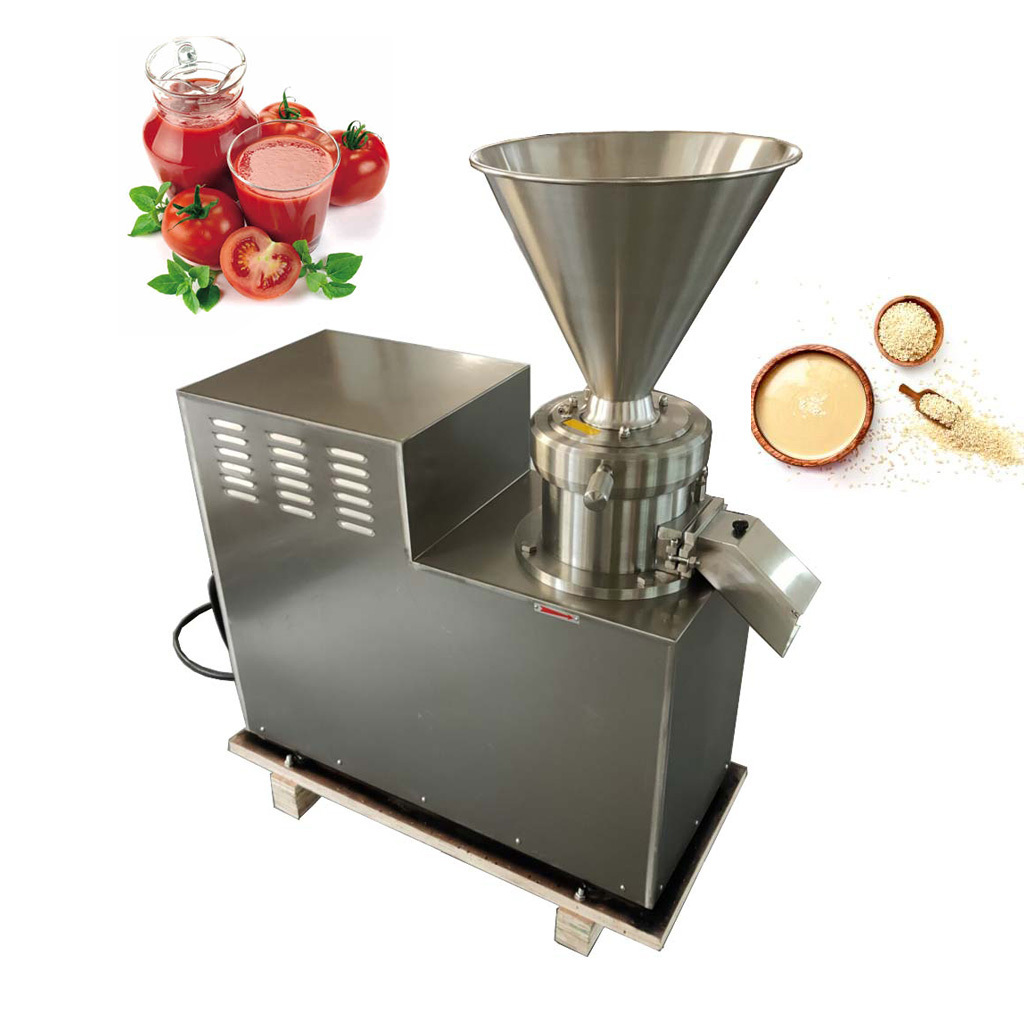 Commercial peanut hazelnut butter processing machine tomato paste chili sauce making machine HJ-MJS-130