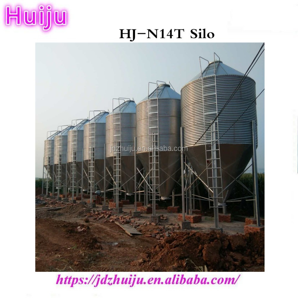 Small Capacity Grain Hopper Bottom Steel maize Silos For Sale