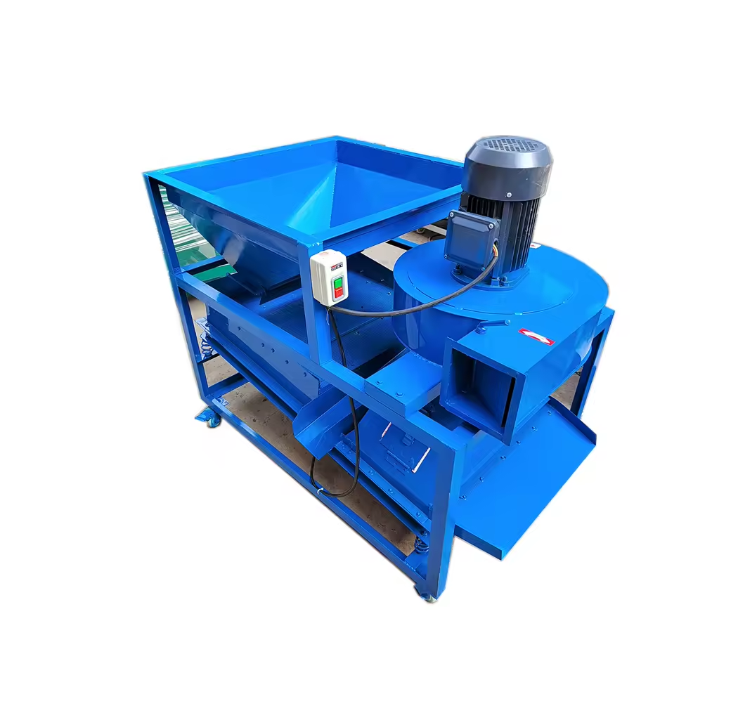 castor seed cleaning machine rice sorting machine sesame cleaning machine HJ-CM026  (with fan)