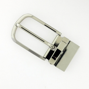 Factory Wholesale Custom Men's 35mm Wide Inner Diameter Pin Buckle Stainless Steel Metal Belt Pin Buckle