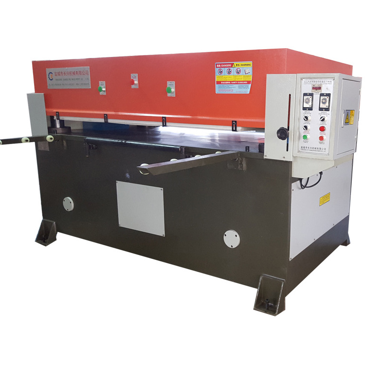 Hydraulic four column 1000 piece jigsaw puzzle box cutting machine