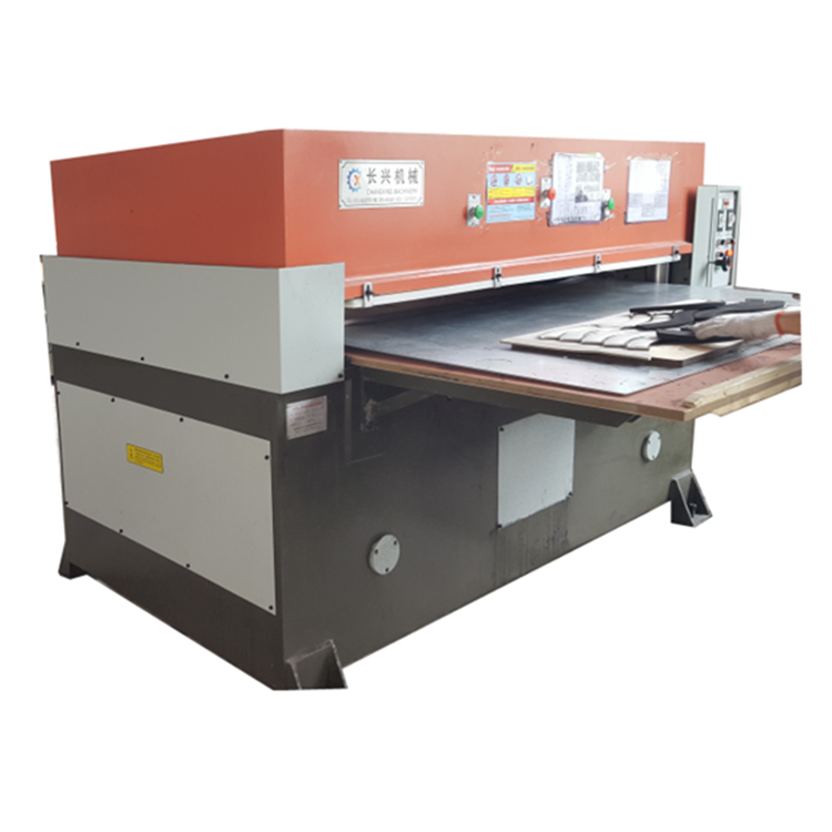 Hydraulic four column 1000 piece jigsaw puzzle box cutting machine