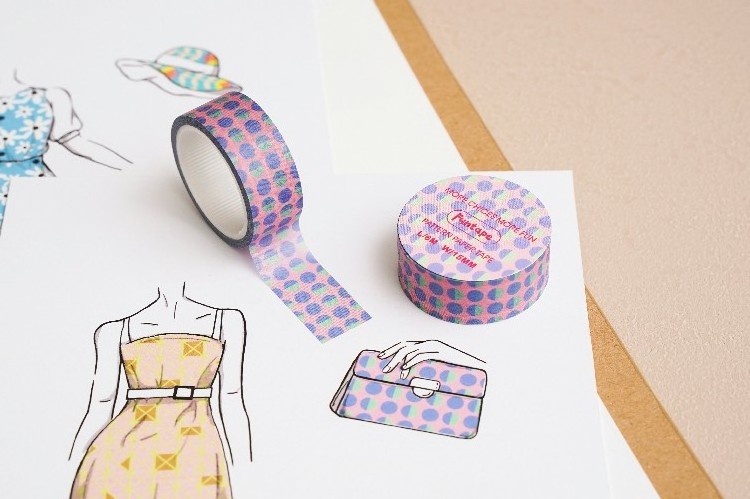 [5R] Hot Sale Amazon Washi Tape Taiwan Polka Dots Deco Sticker tape