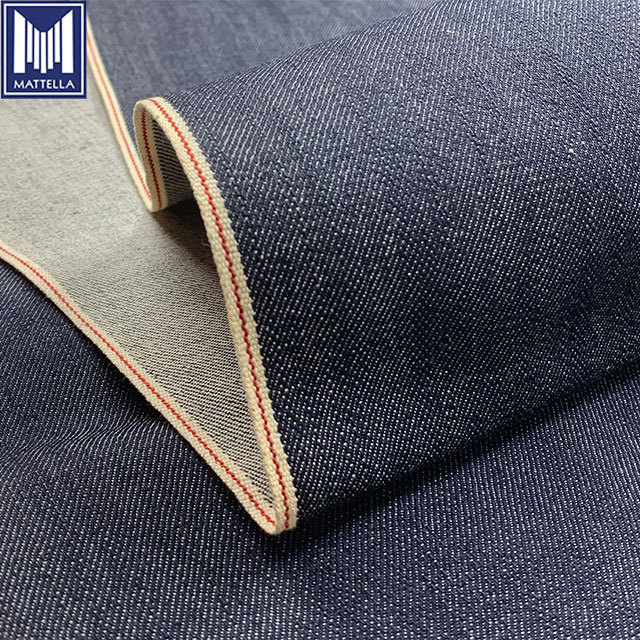 100% Cotton vintage raw material 14oz heavy weight japanese selvedge denim fabric for men women lady jeans jackets