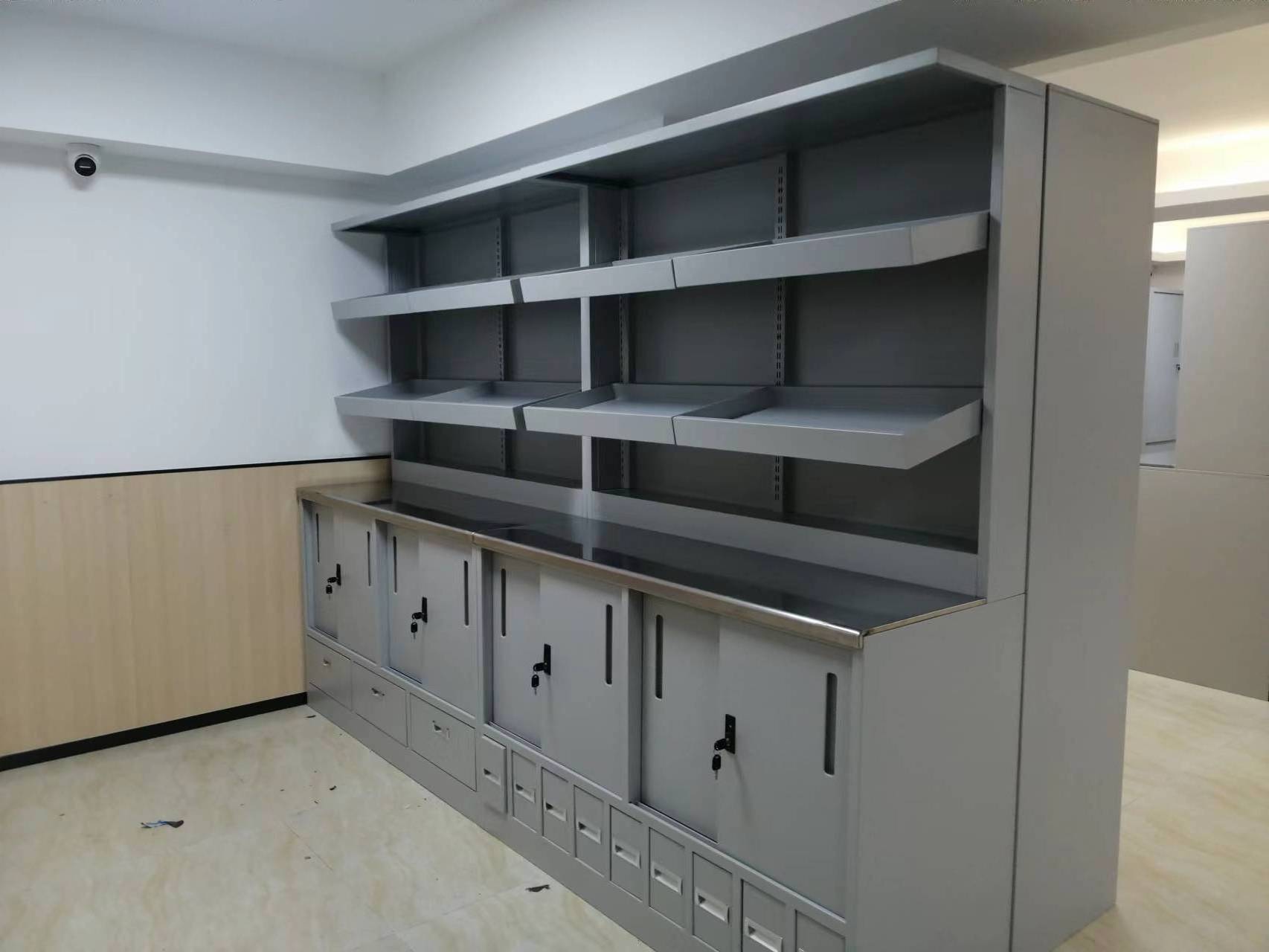 Hospital medical cabinets with storage drawers medicine cabinet