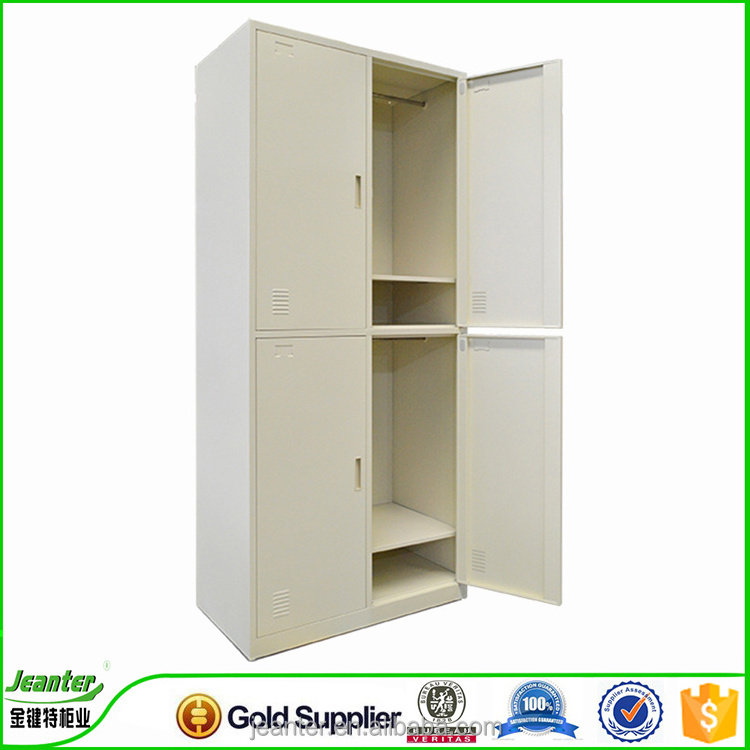 Two Door Godrej Steel Almirah Used Metal Wardrobe Cabinet Steel Charging Locker