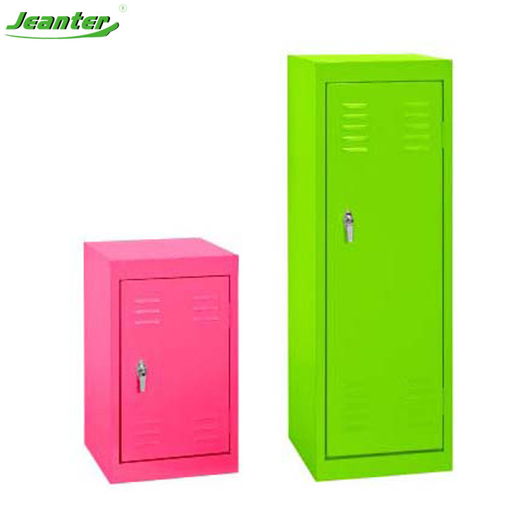 Hot Sale Pink Color Kids use Steel metal LOCKER Wardrobe