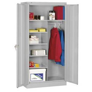 Detachable Folding 2 Door Cheap Wardrobe With Book Shelf