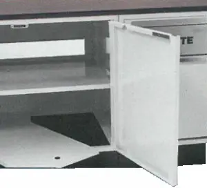 Grocery Stores Metal Component Checkout Counter For Sale