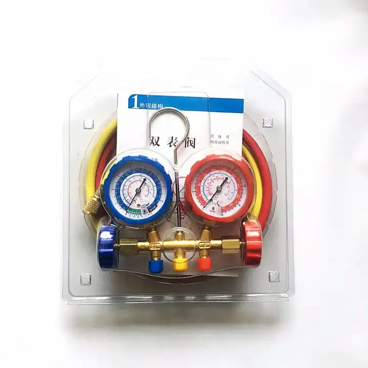 High Quality Brass Manifold Gauge Set R410 R134A R22 R32